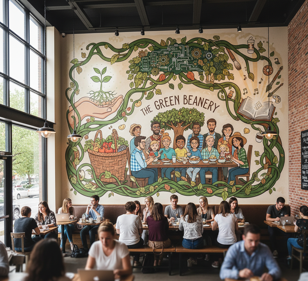 Sydney Café Murals